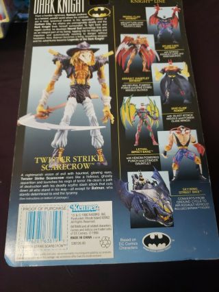 Batman Legends of the Dark Knight Scarecrow,  Bane,  Clayface Action Figure 3
