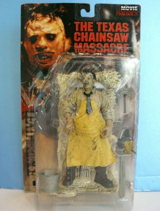 Movie Maniacs Leatherface The Texas Chainsaw Massacre Figure (1998) Mcfarlane