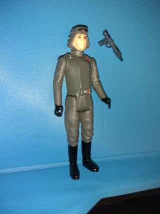 Vintage Kenner Star Wars 1977 Death Squad Commander With Gun