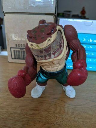 Rare Mattel Street Sharks Slugger Slammu W/ Mouthpiece Figure 1995 Mouth Guard