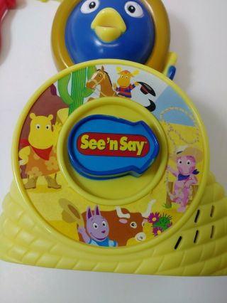 Backyardigans See N Say Junior Music Toy (Fisher - Price,  2006) 2