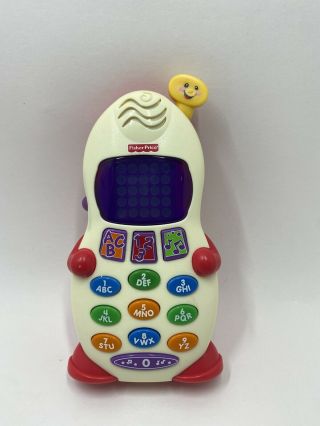 2004 Fisher Price Laugh & Learn Musical Cell Phone Mattel Letters And Numbers