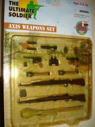 Rare 1:6 Ultimate Soldier Wwii German Axis Weapon Set For 12 "