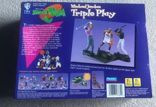 Michael Jordan Triple Play 3 Figure Set Warner Bros Space Jam Playmates 1996 2