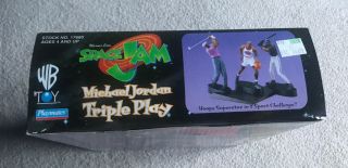 Michael Jordan Triple Play 3 Figure Set Warner Bros Space Jam Playmates 1996 3