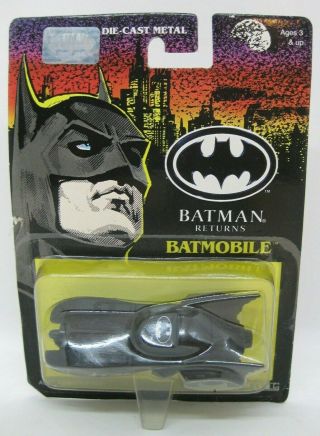 Vintage 1992 Ertl Batman Returns Batmobile Vehicle Diecast Nip