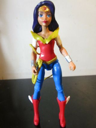 Mattel Dc Hero Girls Wonder Woman 6 " Inch Action Figure Loose Animated