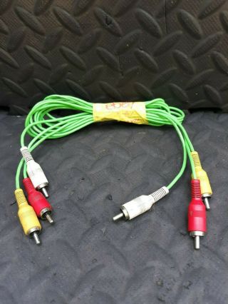 Fisher Price Smart Cycle A/v Audio Video Rca Replacement Cable Cord Wire
