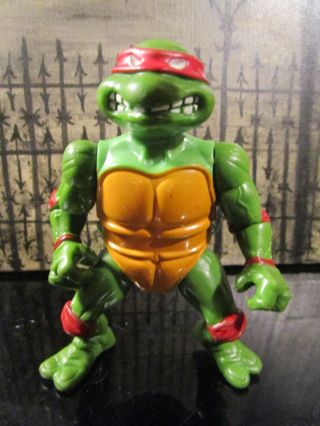Vintage Teenage Mutant Ninja Turtles Raphael Action Figure 1988 Playmates Tmnt