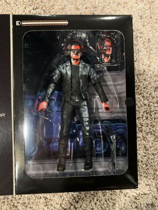 Neca Terminator 2 Judgement Day Video Game T - 800 Action Figure