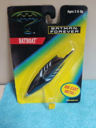 Batman Forever; Batboat,  Die - Cast,  Kenner,  Vintage,  1995,  Nip