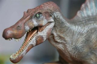 W - Dragon Spinosaurus Statue Dinosaur Figure Spino Collector Dino Toy 3