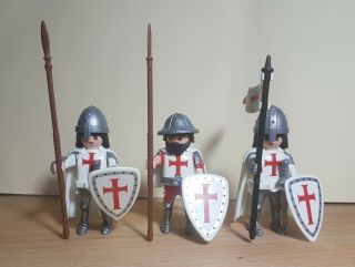 Playmobil Medieval Knights Crusaders Templars