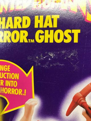 Vintage Ghostbusters Hard Hat Horror Action Figure NIP 2