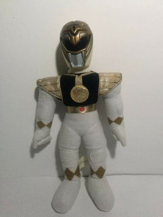 Vintage 1993 Mighty Morphin White Power Ranger 10 " Action Pal