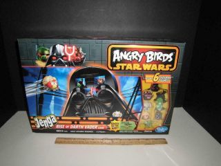 Star Wars Angry Birds - 2013 - Jenga Game Rise Of Darth Vader 6 Rare Exclusives