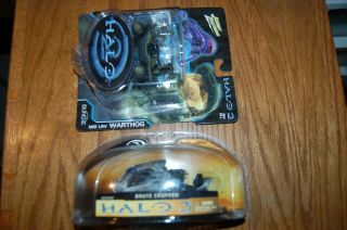 Mcfarlane Toys Halo 3 Brute Chopper Johnny Lightning Warthog