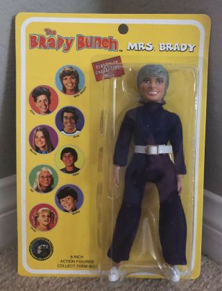 The Brady Bunch Mrs.  Brady,  Classic Tv Toys 8” Action Figure,