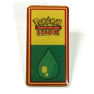 Vintage Pokemon Trading Card Game Kanto League Nintendo Wizards Water Pin Badge