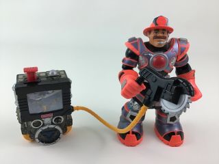 Rescue Heroes Billy Blazes Figure With Sounds Earthquake Tool Fisher Price 2001