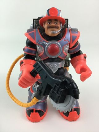 Rescue Heroes Billy Blazes Figure With Sounds Earthquake Tool Fisher Price 2001 2