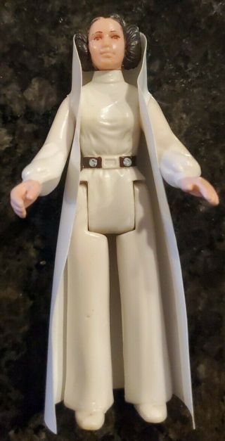 1977 Vintage Star Wars Princess Leia Kenner Action Figure With Cape