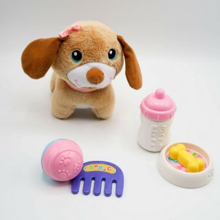 Vtech Care For Me Learning Carrier Puppy Dog Replacement Plush & Accessories