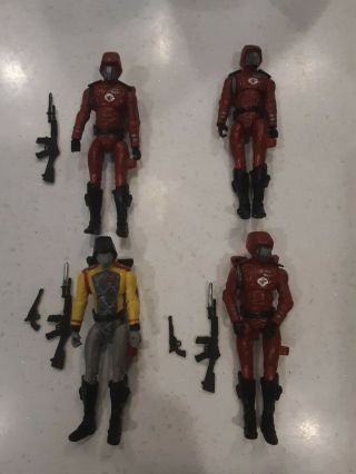 4 Cobra Elite Troopers - 3 Elite And 1 Is Python Patrol