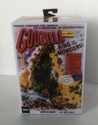 Neca Godzilla King Of The Monsters Movie Poster 65th Anniversary