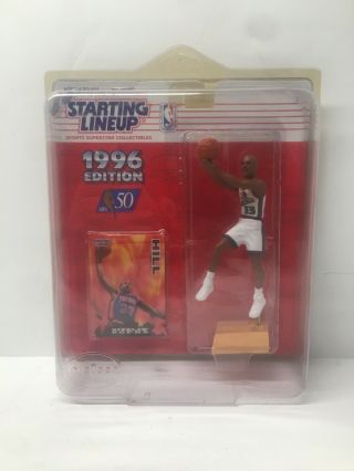 1996 Grant Hill Starting Lineup - Detroit Pistons