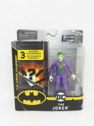The Joker 3 3/4 Inch Dc Batman The Caped Crusader First Edition Ver 20124513