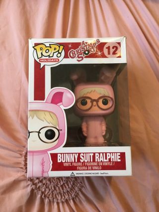 Funko Pop Holidays: A Christmas Story Bunny Suit Ralphie Vinyl Figure,  Pink
