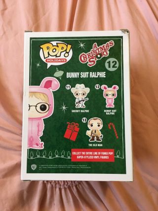 Funko POP Holidays: A Christmas Story Bunny Suit Ralphie Vinyl Figure,  Pink 3