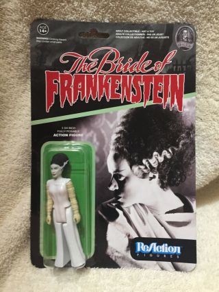 Funko Universal Monsters Reaction Bride Of Frankenstein Action Figure