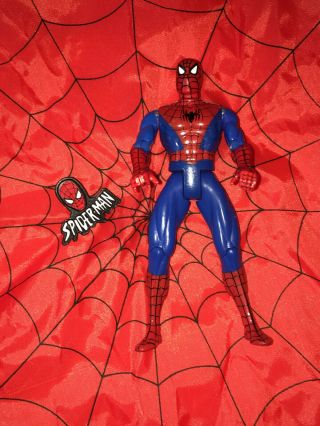 1994 Toybiz Spider - Man Animated Series - Spider - Man Web Parachute - Series 2