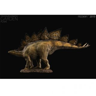 Rebor Stegosaurus Armatus Garden Plain Resin Statue