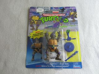 Playmates Toys: 1991 Teenage Mutant Ninja Turtles Head Droppin 