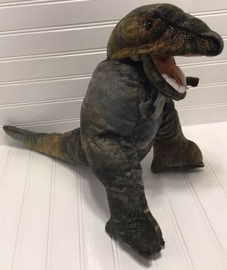 Folkmanis T - Rex Dinosaur Hand Puppet Plush Toy 15” Tall 2011 - A026H 2