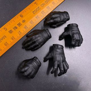 Worldbox 1/6 Scale Male Glove Hands Model 5 For 12 " Action Figure