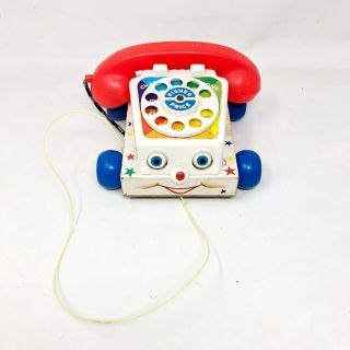 Fisher Price Toys Classic Chatter Phone 1970 