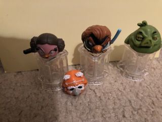 Angry Birds Star Wars Telepods 4 - Character Bundle (with 3 Stands)
