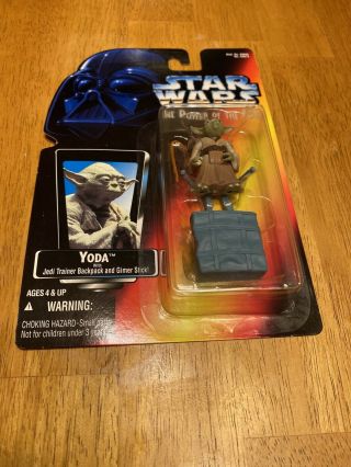 Kenner 1995 Star Wars Power Of The Force Yoda Action Figure