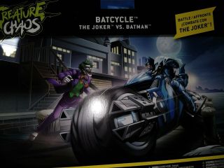 Dc Caped Crusader 1st Edition - Batcycle Target Exclusive Batman Vs.  The Joker