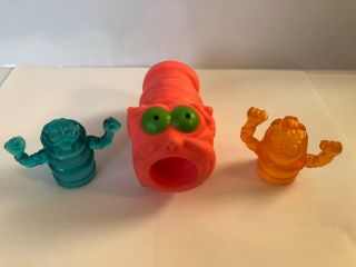 Vintage Kenner The Real Ghostbusters Mini Shooter Ghost Set Of 3