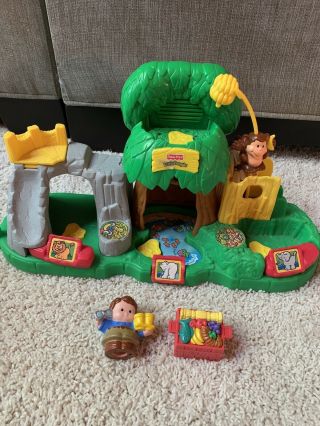 Fisher Price Little People Zoo Play Set W/animals And Animal Sounds