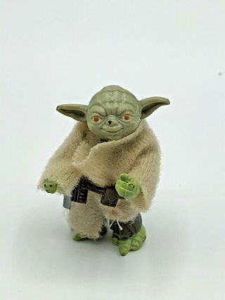 Vintage Kenner Star Wars Figures: Yoda With Vest And Belt