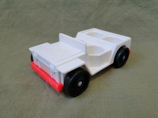 Vintage Fisher - Price Little People 4 - Seat Car/jeep