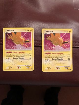 1x Zapdos 14/100 Holo Rare Majestic Dawn Pokemon Cards Lp/nm