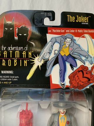 The Adventures of Batman and Robin THE JOKER Action Figure Kenner 1997 3