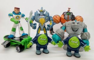 Fisher Price Planet Heroes Earth Ace Jupiter Gustus Tiny Asteroid Comet Proton